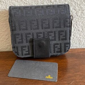 FENDI Compact Wallet AUTHENTIC